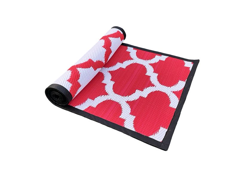 Indoor / Outdoor Runner Rug - Madina Motif - 200 x 60cm