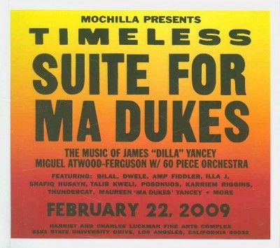 J Dilla - Timeless: Suite For Ma Dukes (CD)
