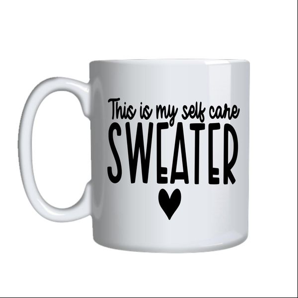 Sweater Coffee Mugs Trendy Motivational Graphic Cup Design Present 042