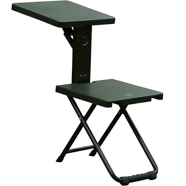 Folding Camping Chair Portable Outdoor Stool - Table and Chair in One