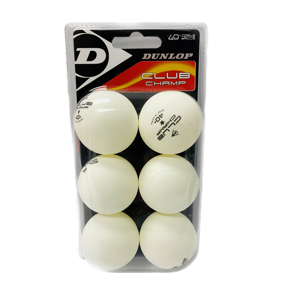 Dunlop Club Champ White Table Tennis Ball