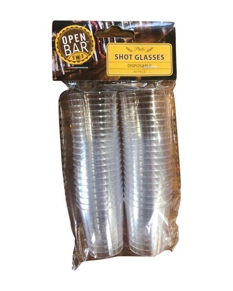 Shot-glass pl Disposable 40 Piece