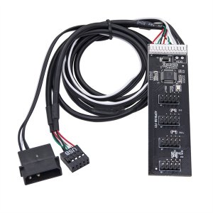 Hub Splitter with IDE Interface Cable for PC Mainboard Adapter