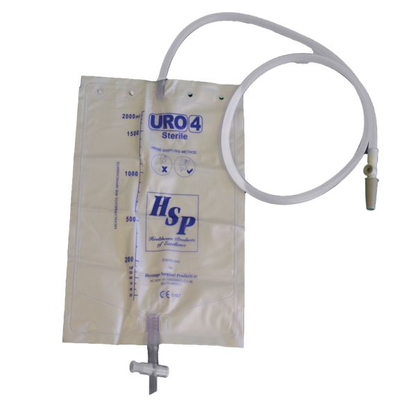 URO 4 Urine Drain Bag 2L