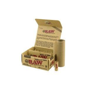 RAW Roll 3m + Pre-Rolled Tips (12 Packs Per Box)