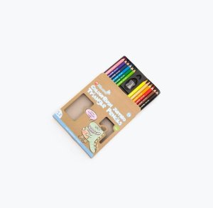 Micador - Jr Colourush Jumbo Triangle Pencils - Pack 12