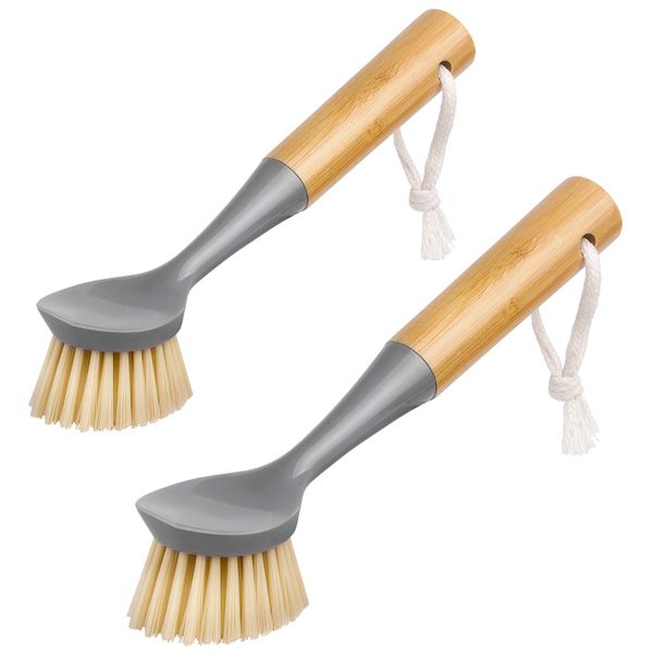 Nylon Medium 2 Pack Scrub Brush