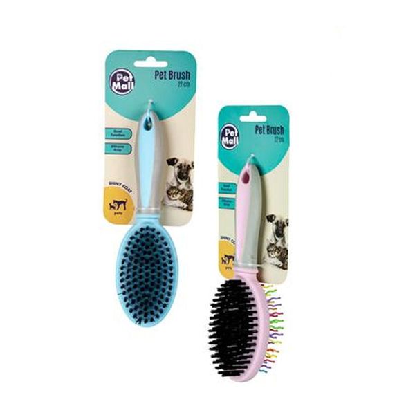Pet Dog And Cat 2 Function Brush (2-Pack)