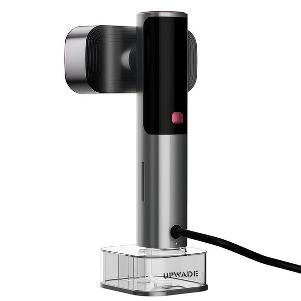 Digital Handheld Garment Steamer - 2-in-1 Foldable Iron with LED Display