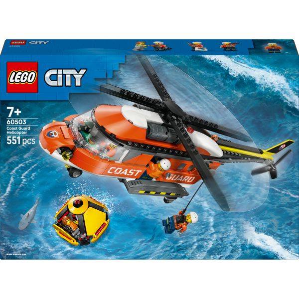 LEGO® City Coast Guard Helicopter Toy Building Set 60503