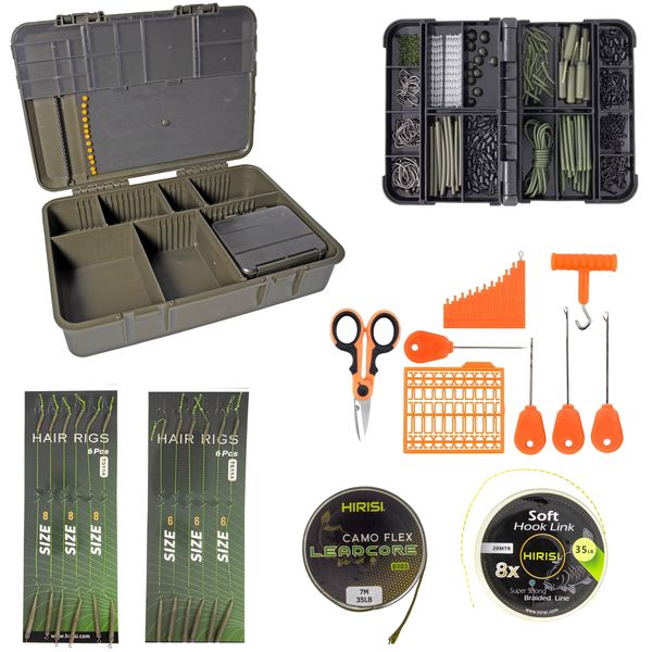 Carp Specimen Fishing Tackle box Combo Set