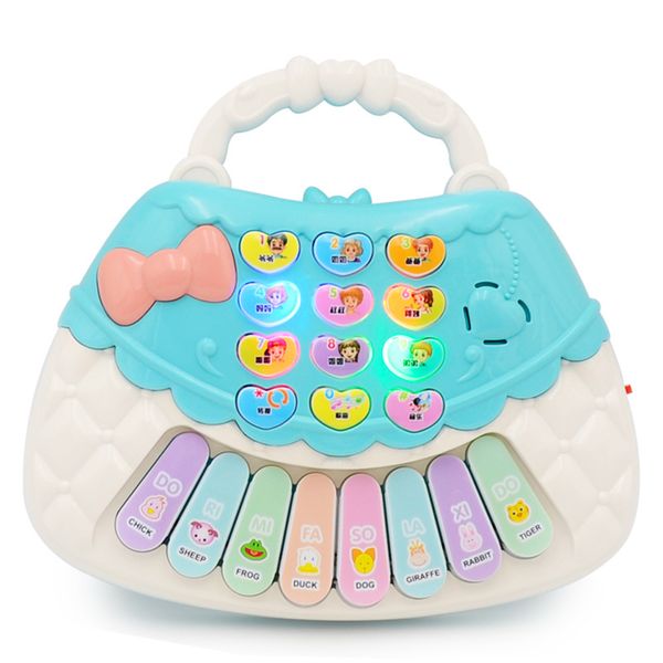 Kids Music Keyboard Toy Handbag for Early Education