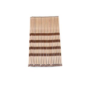 Chic - Hair Grips 50mm &amp; 63mm Brown 80 Pack