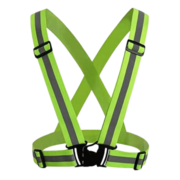 360 Degrees High Visibility Safety Vest with Reflective Belt