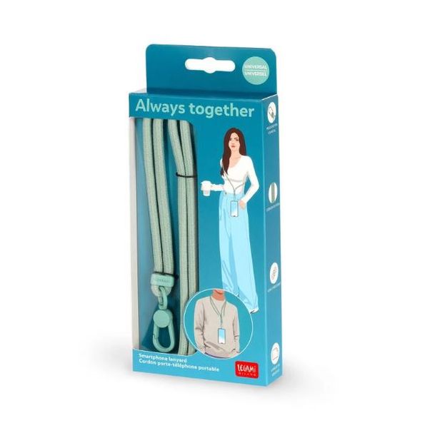 Smartphone Lanyard Milk &amp; Mint