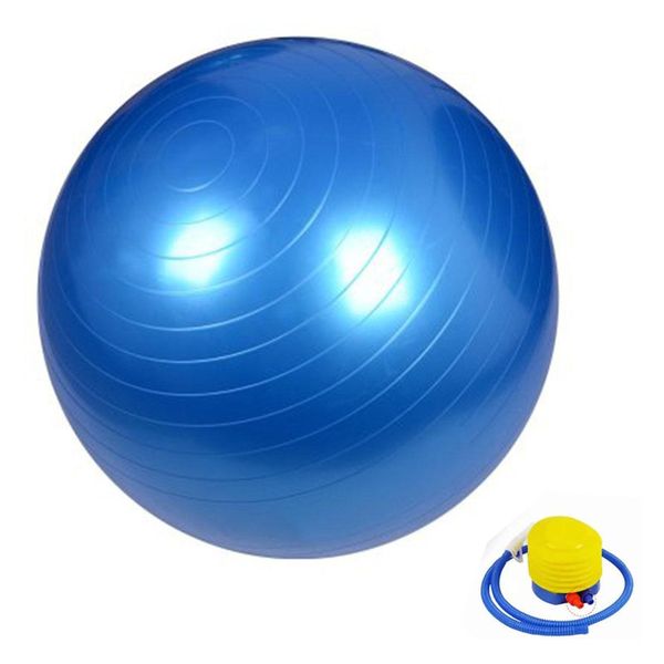 Fitness Ball with Pump-Blue
