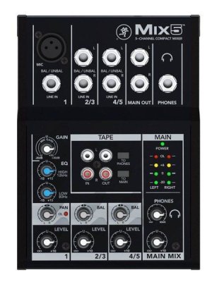 Mackie Mix 5 Mixing Desk