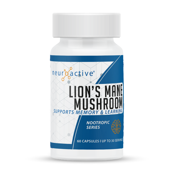 NeuroActive Lion's Mane 30% Extract - Brain &amp; Mood Support - 30 Servings