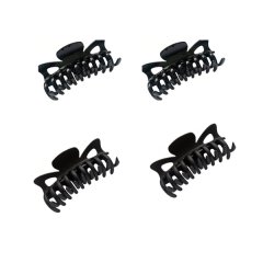 Hair Claws - inner Beauty - 4 Pack - 2 x Gloss - 2 x Matte Black