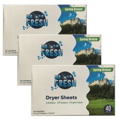 Mr Fresh Dryer Sheets - Spring Breeze - 3 Pack