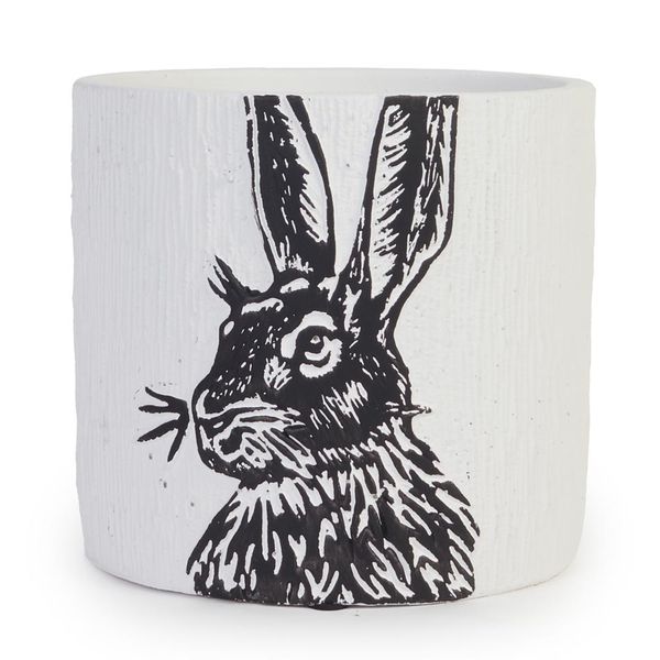 Woodland Rabbit Pot 14 x 13cm