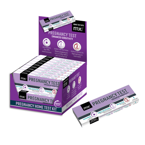 MX Midstream Pregnancy Test Shipper