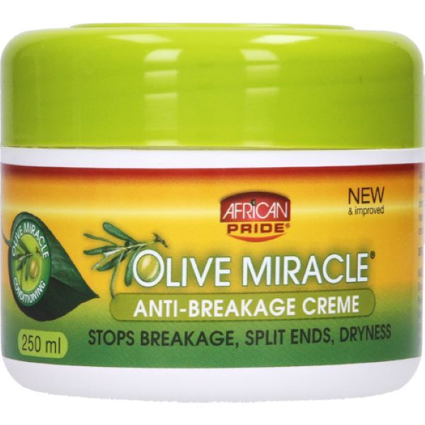African Pride Olive Miracle Anti-Breakage Creme 250ml