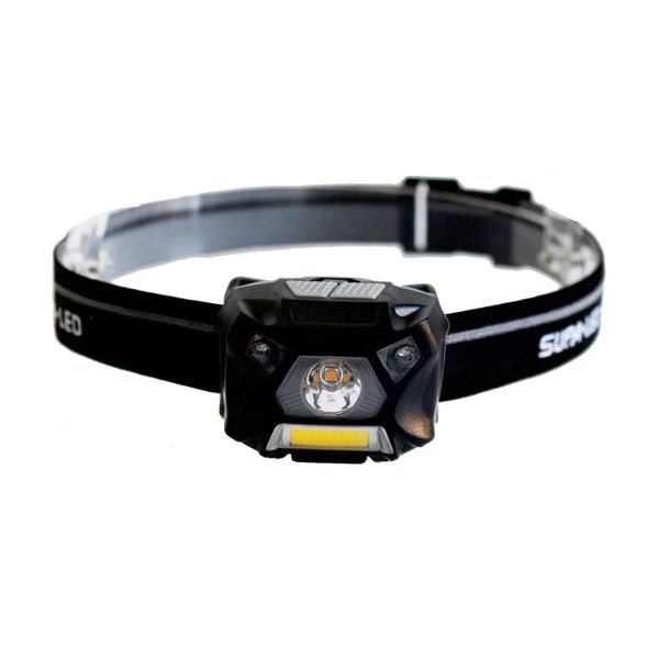 Supa-Led 5W Scorpio 3RW Headlamp Black - SL8055