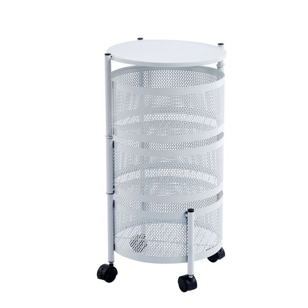 Rotating Multi-layer Detachable Storage Rack