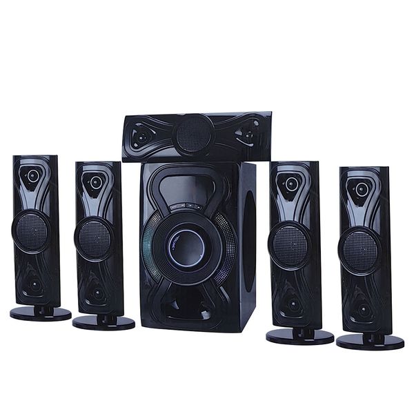 Home Theater System Surround Sound Speakers 5.1 Bluetooth USB with Light