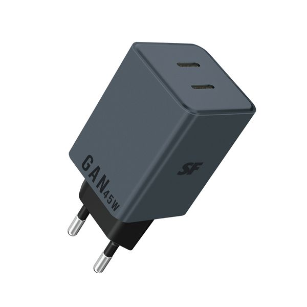 SUPA FLY Signature Series 48W GaN &amp; PD Tech Ports Type-C Fast Charge Wall Adapter