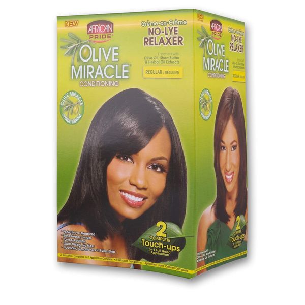 African Pride - Olive Miracle Relaxer System Regular