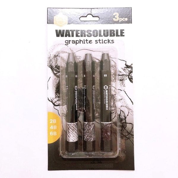 FI- Water Soluble Graphite 3 Sticks Set