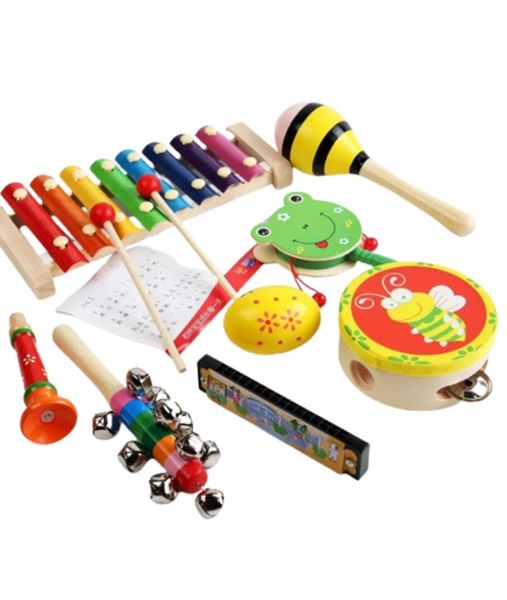 8 Pieces Of Educational Musical Instrument Toy