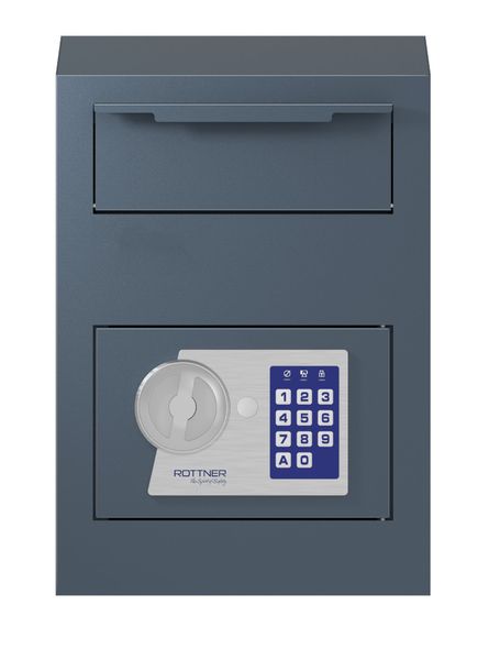 Rottner Drop Slot Safe Cashmatic Basic Electronic Lock - Anthracite
