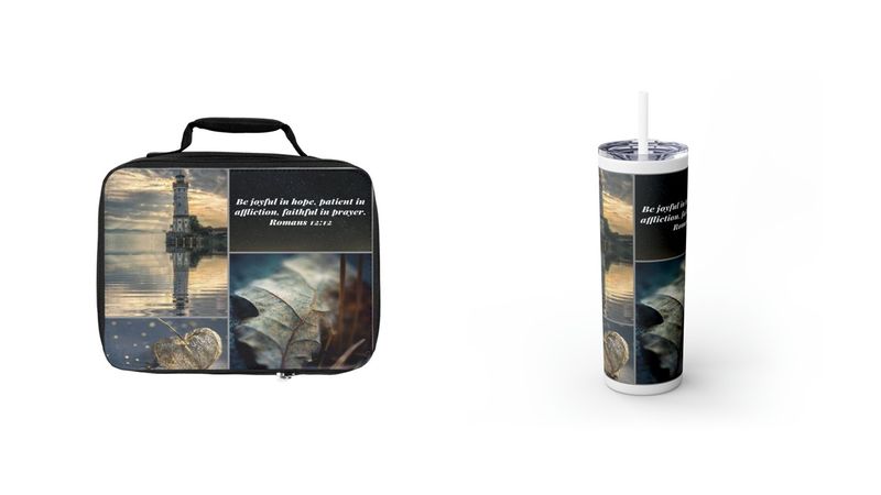Light House Bible Bag &amp; Tumbler Combo