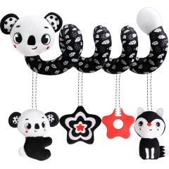 Newborns Spiral Hanging Activity Stroller Toy Baby Carseat Toy Crib Mobile