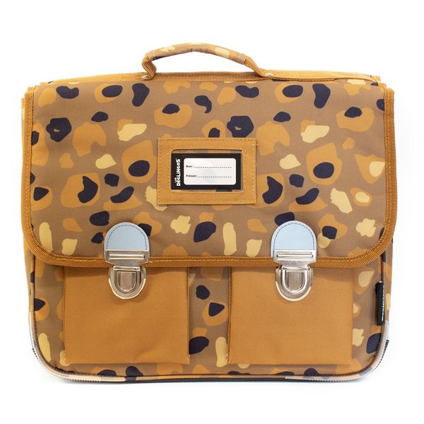 Les Deglingos Backpack Satchel School Bag (38cm) Pattern - Tiger