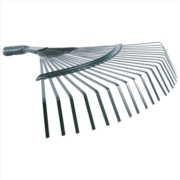 42Cm Fan Rake Head Heavy Rake Head for Garden Patio Leaf Lawn 22Tooth