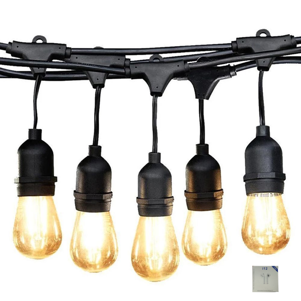 10M Electric LED Festoon Retro Bulb String Lights -20 Bulbs