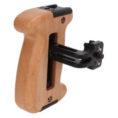 Wooden Cage Handle with Cold Shoe