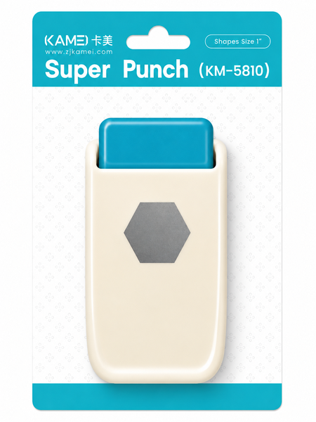 Craft Punch Hexagon 1"