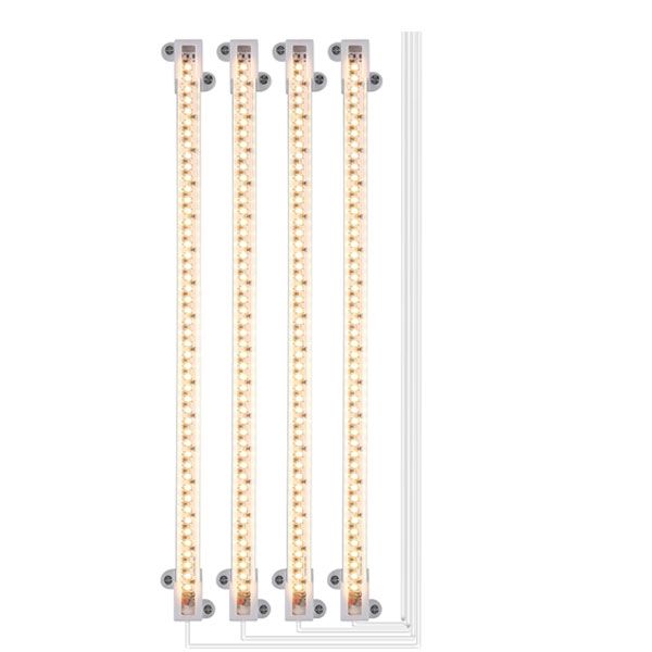 LED Plant Grow Light with Auto On/Off Timer, White