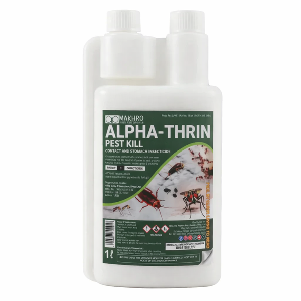 Makhro Alpha-Thrin Insects Poison 1L ALPH1L