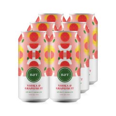 Bowman &amp; Thomas Vodka Grapefruit 6 x 440ml Cans