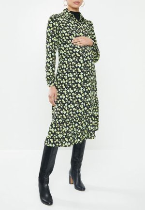 Women's Glamorous Maternity mini wrap dress - multi