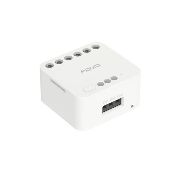 Aqara T2 Dual Relay Module Controller - White - REQUIRES AQARA HUB