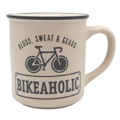 Just For Her Mug - Bikeaholic - Cream
