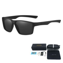 Jolita Black Polarized Sunglasses For Men Driving - 3060