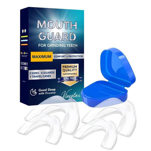 Vivostar Mouth Guard for Grinding Teeth at Night
